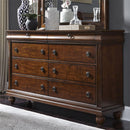  Liberty Furniture Industries Inc. Rustic Traditions 8-Drawer Dresser 589-BR31 IMAGE 1