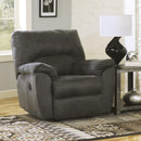  Manufacturer Color_Pewter  -- Tambo Rocker Leather Look Recliner IMAGE 1
