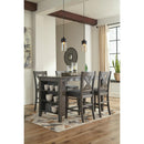  Signature Design by Ashley Caitbrook D388D2 5 pc Counter Height Dining Set IMAGE 1