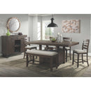  Elements International Colorado DCO100 6 pc Counter Height Dining Set IMAGE 1
