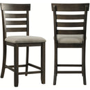  Elements International Colorado DCO100 6 pc Counter Height Dining Set IMAGE 2