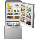  Whirlpool 30-inch, 18.7 cu. ft. Bottom Freezer Refrigerator with Ice WRB329DMBM IMAGE 3