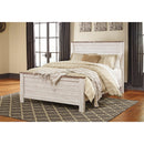  Signature Design by Ashley Willowton B267B37 6 pc Queen Panel Bedroom Set IMAGE 2