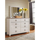  Signature Design by Ashley Willowton B267 7 pc King Panel Bedroom Set IMAGE 3