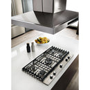  KitchenAid 30-inch Built-In Gas Cooktop with Even-Heat™ Burner KCGS550ESS IMAGE 13