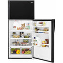  Color_Black  -- 28 inch, cu. ft. Top Freezer Refrigerator IMAGE 6