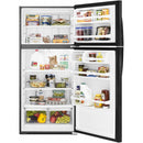  Color_Black  -- 28 inch, cu. ft. Top Freezer Refrigerator IMAGE 8
