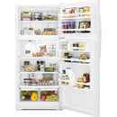  Color_White  -- 28 inch, 14.3 cu. ft. Top Freezer Refrigerator IMAGE 3