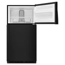  Color_Black  -- 33 inch, 20.5 cu.ft. Freestanding Top Freezer Refrigerator with Flexi Side™ Bin IMAGE 4