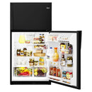  Color_Black  -- 33 inch, 20.5 cu.ft. Freestanding Top Freezer Refrigerator with Flexi Side™ Bin IMAGE 6