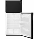  Color_Black  -- 30 inch, 18.2 cu.ft. Freestanding Top Freezer Refrigerator with Flexi Slide™ Bin IMAGE 3