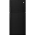 Color_Black  -- 30 inch, 19.14 cu.ft. Freestanding Top Freezer Refrigerator with Flexi Slide™ Bin IMAGE 1