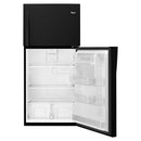  Color_Black  -- 30 inch, 19.14 cu.ft. Freestanding Top Freezer Refrigerator with Flexi Slide™ Bin IMAGE 3