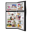  Color_Black  -- 30 inch, 19.14 cu.ft. Freestanding Top Freezer Refrigerator with Flexi Slide™ Bin IMAGE 7