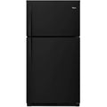  Color_Black  -- 33 inch, 21.3 cu. ft. Freestanding Top Freezer Refrigerator with Flexi Slide™ Bin IMAGE 1