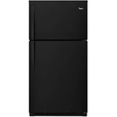  Color_Black  -- 33 inch, 21.3 cu. ft. Freestanding Top Freezer Refrigerator with Flexi Slide™ Bin IMAGE 1