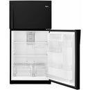  Color_Black  -- 33 inch, 21.3 cu. ft. Freestanding Top Freezer Refrigerator with Flexi Slide™ Bin IMAGE 3