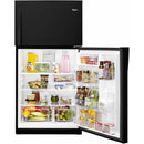  Color_Black  -- 33 inch, 21.3 cu. ft. Freestanding Top Freezer Refrigerator with Flexi Slide™ Bin IMAGE 6