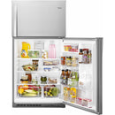  Whirlpool 33-inch, 21.3 cu. ft. Freestanding Top Freezer Refrigerator with Flexi-Slide™ Bin WRT541SZDM IMAGE 6