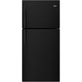  Color_Black  -- 30 inch, 19.2 cu. ft. Top Freezer Refrigerator IMAGE 1