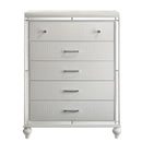  New Classic Furniture Valentino BA9698W 6 pc California King Upholstered Bedroom Set IMAGE 4