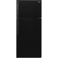  Color_Black  -- 28 inch, 14.3 cu. ft. Top Freezer Refrigerator IMAGE 1