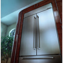  Color_Stainless Steel  -- 43 inch, 24.2 cu.ft. Built in French 3 Door Refrigerator with Platinum Interior Design IMAGE 14