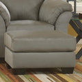  Manufacturer Color_Cobblestone  -- Darcy Fabric Ottoman IMAGE 1