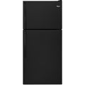  Color_Black  -- 30 inch, 18.2 cu. ft. Top Freezer Refrigerator with Ice IMAGE 1