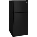  Color_Black  -- 30 inch, 18.2 cu. ft. Top Freezer Refrigerator with Ice IMAGE 3