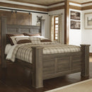  Juararo B251B3 Queen Poster Bed IMAGE 2