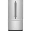  Color_Stainless Steel  -- 36 inch, 20 cu. ft. French 3 Door Refrigerator with Interior Water Dispenser IMAGE 1