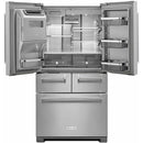  Color_Stainless Steel  -- 36 inch, 25.8 cu. ft. French 5 Door Refrigerator with Ice and Water IMAGE 2