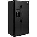  Color_Black  -- 36 inch, 21.9 cu. ft. Counter Depth Side by Side Refrigerator with Ice and Water IMAGE 2