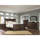  Size_California King  -- Porter B697B12 California King Panel Bed IMAGE 2