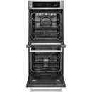  KitchenAid 24-inch, 6.2 cu. ft. Built-in Double Wall Oven with Convection KODC304ESS IMAGE 2