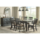  Signature Design by Ashley Tyler Creek D736D1 5 pc Dining Set IMAGE 2