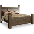  Juararo B251B12 California King Poster Bed IMAGE 1