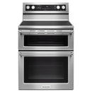  KitchenAid 30-inch Freestanding Electric Range KFED500ESS IMAGE 1