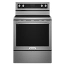  KitchenAid 30-inch Freestanding Electric Range KFEG500ESS IMAGE 1