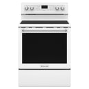  KitchenAid 30-inch Freestanding Electric Range KFEG500EWH IMAGE 1