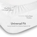  Rayon Bamboo Bed Sheet Set - Driftwood (Split King) IMAGE 7
