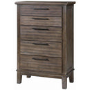  New Classic Furniture Cagney B594G 8 pc King Panel Bedroom Set IMAGE 4