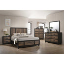  Elements International Harlington HG100 7 pc Full Panel Bedroom Set IMAGE 1