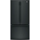  Color_Black  -- 33 inch, 24.8 cu. ft. French 3 Door Refrigerator with Water IMAGE 1