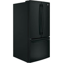  Color_Black  -- 33 inch, 24.8 cu. ft. French 3 Door Refrigerator with Water IMAGE 8