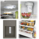  GE 33-inch, 23.8 cu. ft. French 3-Door Refrigerator with Ice and Water GFE24JMKES IMAGE 6
