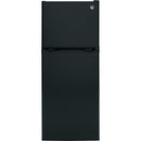  Color_Black  -- 24 inch, 11.6 cu. ft. Top Freezer Refrigerator IMAGE 1