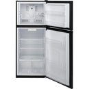  Color_Black  -- 24 inch, 11.6 cu. ft. Top Freezer Refrigerator IMAGE 4