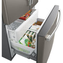 Color_Slate Grey  -- 36 inch, cu. ft. French 3 Door Refrigerator IMAGE 5